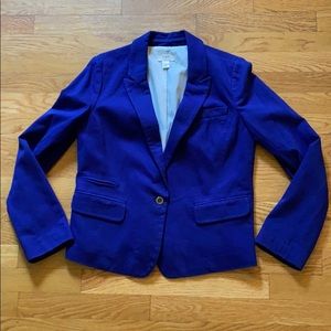 Cobalt Blue Lined Blazer